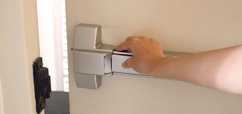 Roller Gate Panic Bar Installation in Upland, California